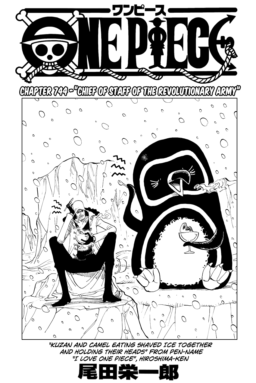 One Piece, Chapter 744 image 02